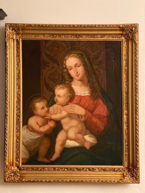 Mary with Child and St. John